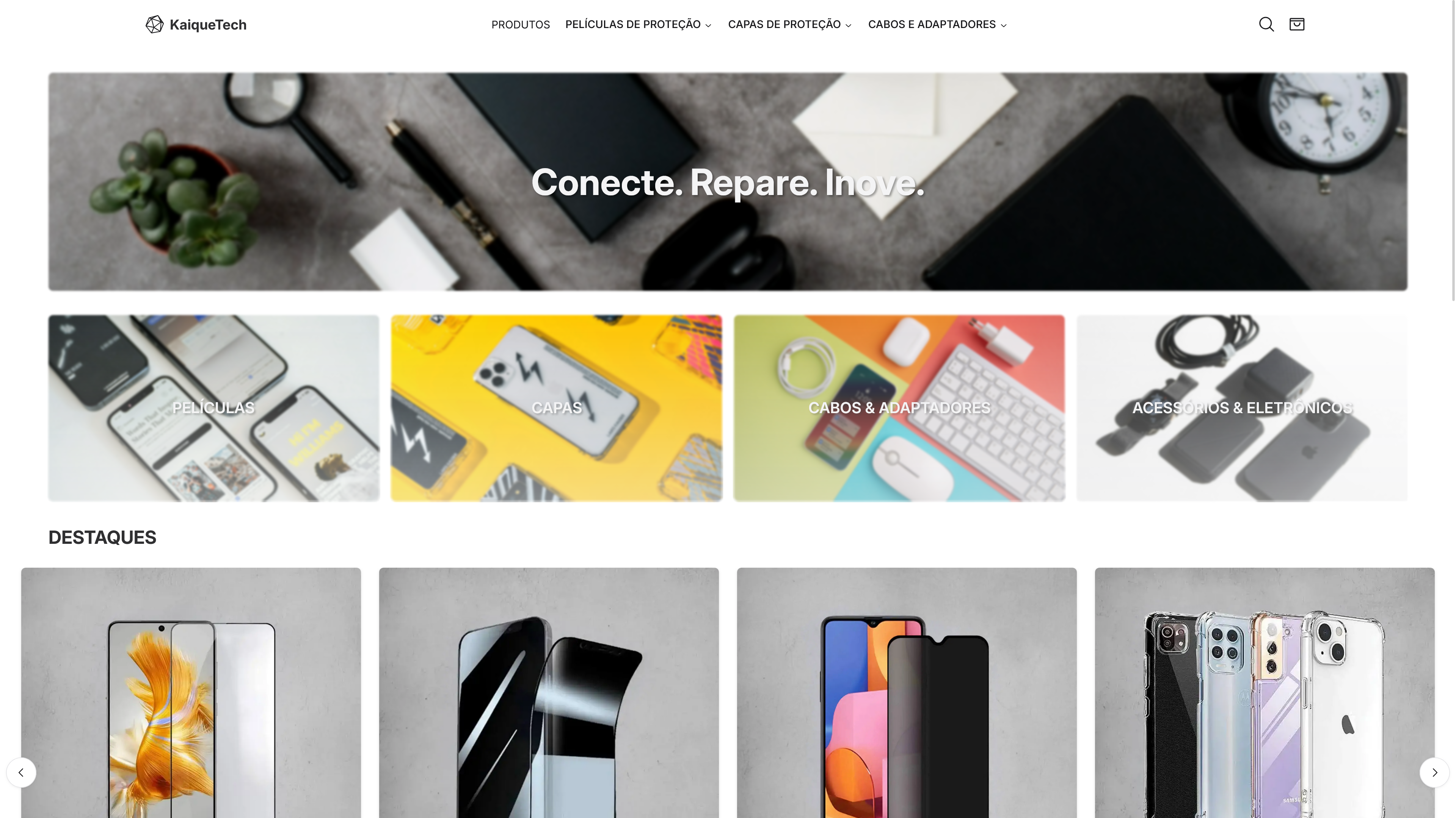 KaiqueTech Ecommerce